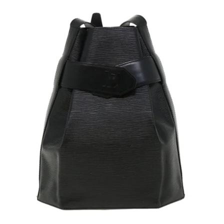 Louis Vuitton Vintage, Pre-owned Leather louis-vuitton-bags Zwart, Dames, Maat:ONE Size