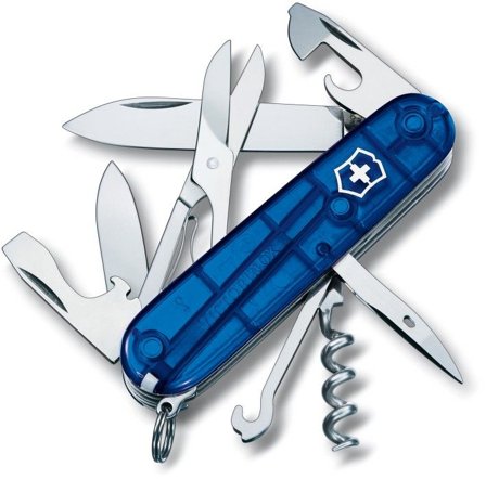 Victorinox Climber -monitoimityökalu, läpinäkyvä sininen - Victorinox