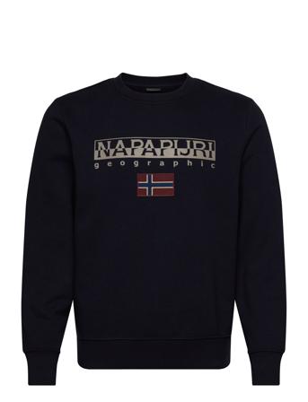 B-Ayas C 1 Sweat-shirt Genser Marineblå Napapijri*Betinget Tilbud