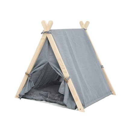 Katt Hus Bärbar Inomhus/Utomhus Katt Tält för Katter och Små Hundar med Mjuk Matta