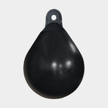 Kugel-Fender Majoni Solid Head Buoy 1, Ø35 cm, schwarz - Boot