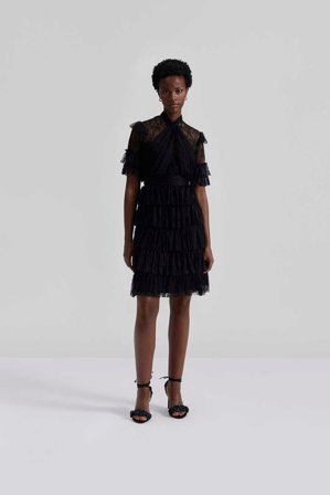 Malina - Liona mini dress - XS - Black