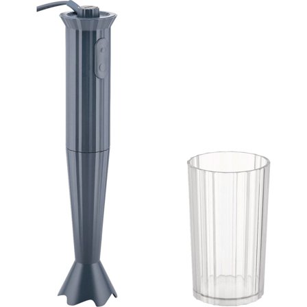 Alessi MDL10 Plissé stavmixer, grå | Köksmaskiner > Stavmixer | Bagaren och Kocken