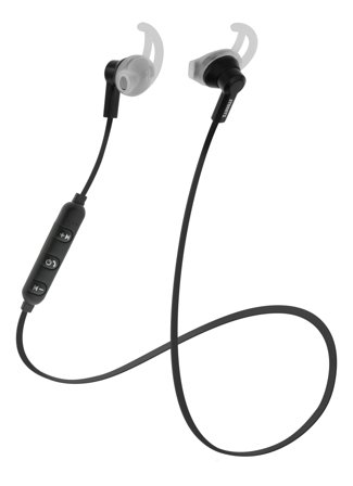STREETZ Bluetooth stay-in-ear headset with microphone, Bluetooth 5.0