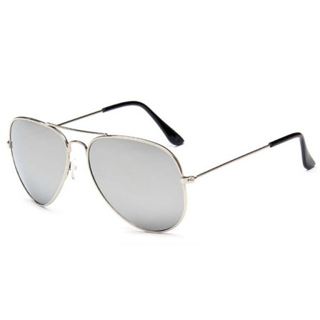 Solbriller Pilot Sølv Spejlglas sølv