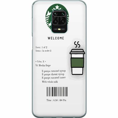 Xiaomi Redmi Note 9 Pro Mjukt Skal - Welcome