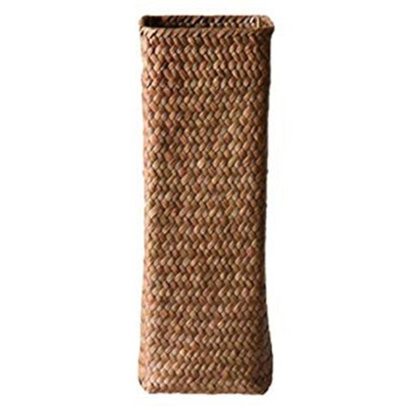 Rattan Blomster Vase Bambus Kurve Dekoration Vaser Blomst Frugt Kurv Blomst Vase Høj Vaser Dekoration