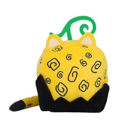 2024 Blox Fruits plyschleksak, mjuk PP bomullsplyschkudde, 8" stor plyschleksak, present till fans för barn - perfekt Leopard