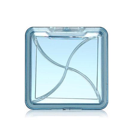 Muovinen matkapillerirasia vedenpitävä korujen säilytysrasia SININEN