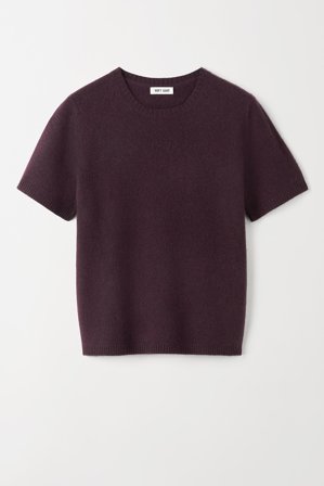 Soft Goat - Oversized T-shirt - Women cashmere sweater - S - Mulberry