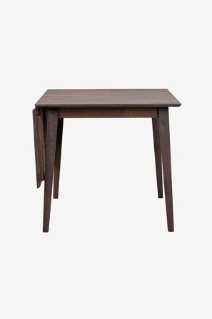 Rowico Home - Klaffbord Filippa, 80 x 80-125 cm - Brun - Matbord - Från Homeroom