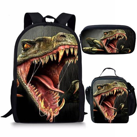 Jurassic World Dinosaur Ryggsekk Student Skolesekk - 32