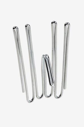 Jotex - 10-pk 4-fingerkrok - Lav Nikkel - ARCHER - Kjøp Gardintilbehør hos Jotex