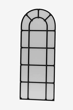 Hanah Home - Cheval Mirror Ovalis Dar - Sort - Store spejle - Fra Homeroom