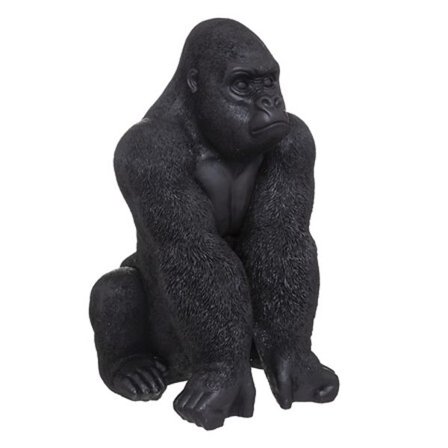 Lainattava ulkogorilla 67 cm korkea hartsi