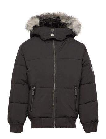 Kids Girls Outerwear Abercrombie & Fitch Black