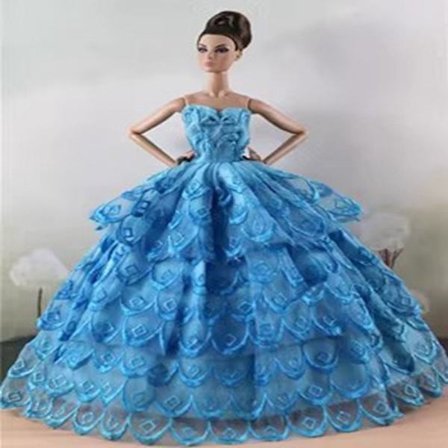 Docka Bröllopsklänning Docka Kjol 8 8