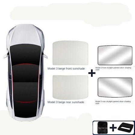 Solskærme Tag Solskærm BEIGE MODEL 3 MODEL 3