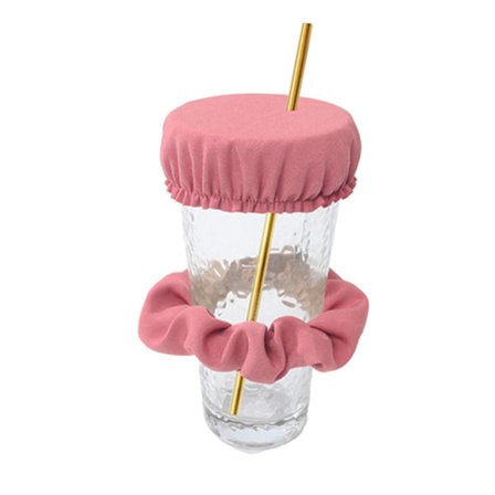 Drikkdeksel Scrunchie - Den gjenbrukbare drikke-spikingsforebyggende scrunchie som du så på Shark Tank for kvinner