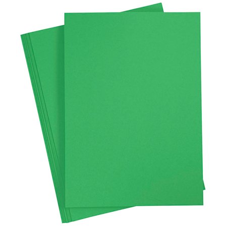 Creativ Company Papier coloré Vert A4 180g 20 feuilles