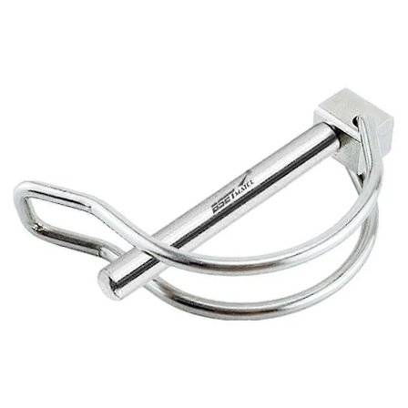 Aksellåsepinne, 316 rustfritt stål sikkerhetskoblingspinne - D-type sikkerhetsfjærpinne for landbrukstilhengere Vogner Plen Hage 5*45mm[co]
