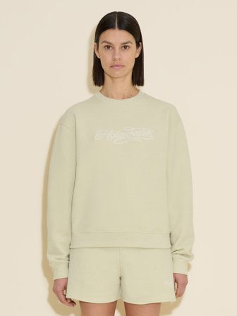 Holzweiler Evoke Embroidery Crew - Light Green - Women's - XS