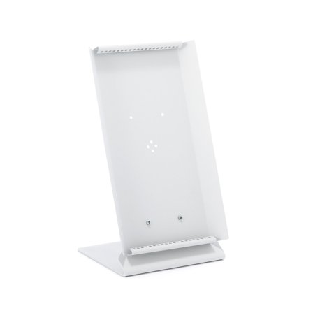 Tischständer für 20 Sichttafeln DIN A4, Metall grau