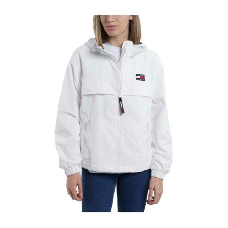 Tommy Hilfiger Light Jacka vit, Dam, Dam, Storlek: S