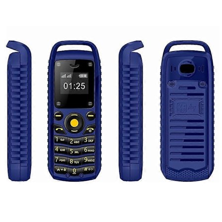 B25 Dual-SIM Mini Bar Telefon 0.66-tommers Skjerm 2G GSM Mobiltelefon - Grønn [Db]