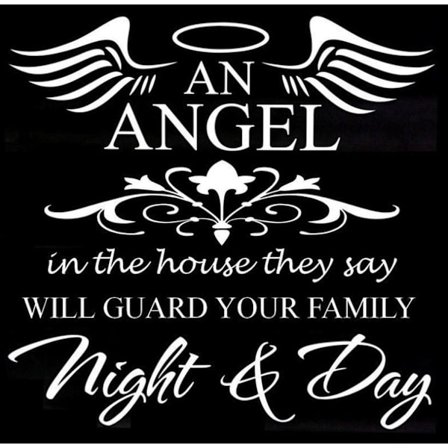 Väggord/Väggdekor - AN ANGEL