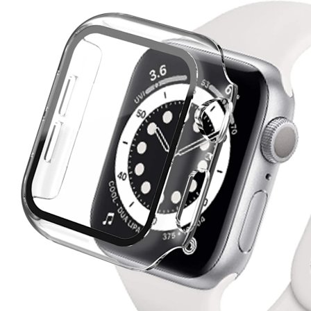 Härdat Glas + Skal För Apple Watch 10 42mm 46mm Matt Hård PC Bumper Skärmskydd Fodral iWatch serie 10 42/46 Tillbehör