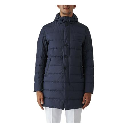 Herno, Coat Pi 141Ul 11106 Blauw, Heren, Maat:XL