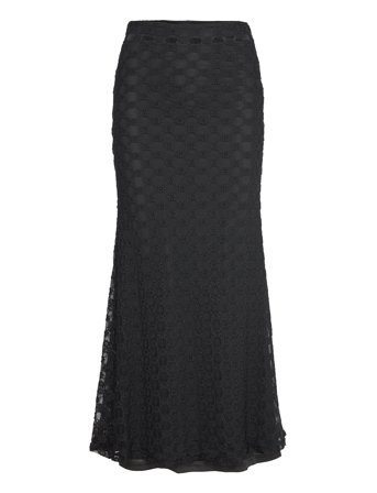 Adoni Mid Rise Maxi Skirt Black Bardot