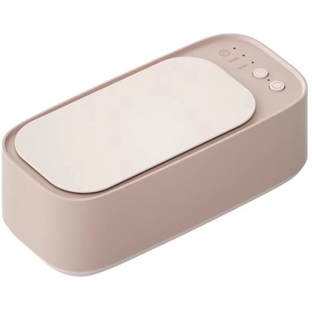 Ultralydsrenser - 45000 Khz Bærbar Sonic-renser - Med timer til briller, små beslag, smykkerenser - Ultralydsrenser -