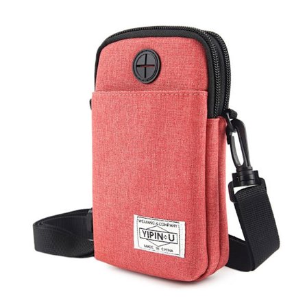 RFID Pas ID Taske Dokumentpung RØD