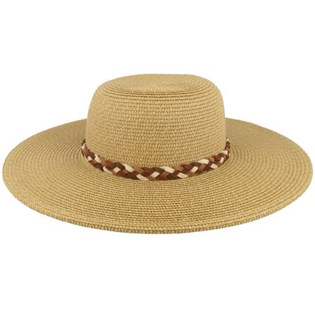 Jaxon & James - Beige sunhat Cappello - Palm Springs Floppy Toast Sun Hat @ Hatstore