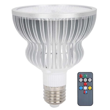 Sisäpuutarha 50W 64LED Kaukosäädin Täyden Spektrin Kasvien Kasvatusvalo Ajastimella