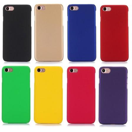 Iphone 5/5s/se Ultratunn Gummibelagd Mattsvart Skal Svart