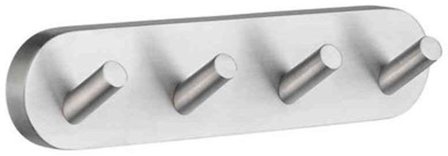 Smedbo Home HK359 Handdukshängare 4 krokar, Badrum