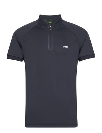 Philicular Polos Short-sleeved Marineblå BOSS*Betinget Tilbud