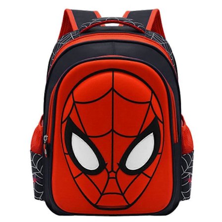 Barnesekk Spider Vanntett Skoleveske Barneskoleelever Dagstursekk Gutt Jente Matpakke