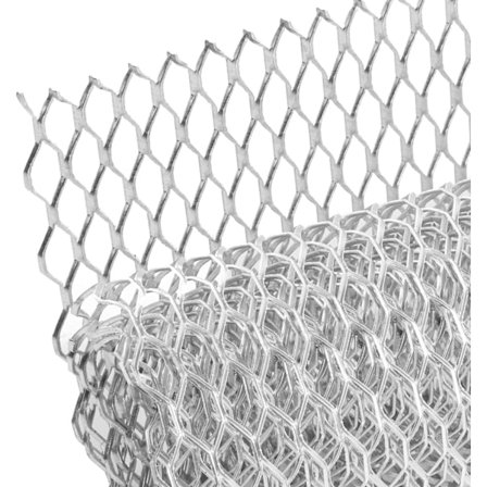 Sträckmetallplåt | aluminium | aluminium, anodiserad, silverfärg | 100*33mm