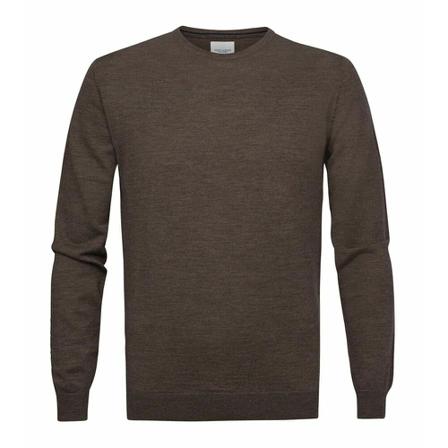 Profuomo, Turtlenecks Bruin, Heren, Maat:L