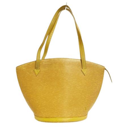Louis Vuitton Vintage Pre-owned Saint Jacques Gul, Dame Vintage Tasker, Størrelse: ONE Size