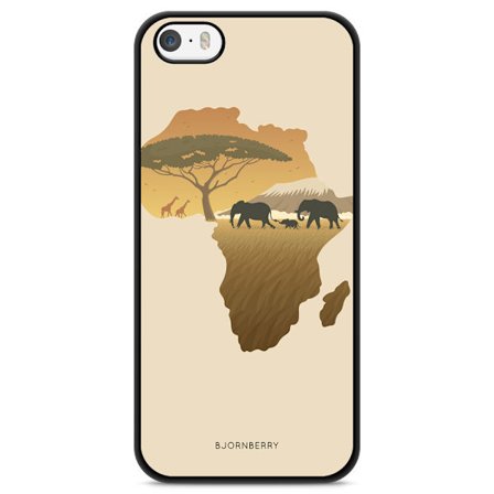 Bjornberry Skal iPhone 5/5s/SE (2016) - Afrika Brun