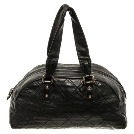 Chanel Vintage Pre-owned Shoulder Väska svart, Dam Vintage Väskor, Dam, Storlek: ONE SIZE