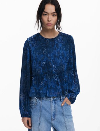 Desigual Plise - Blue - S