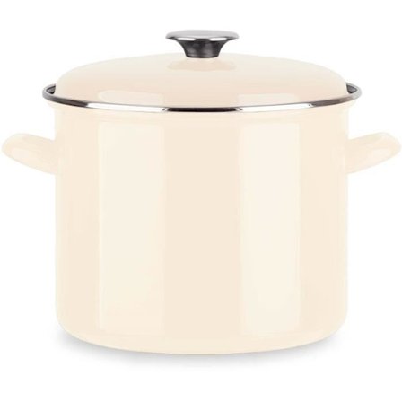 Catering - BAUMALU - Alla värmekällor inklusive induktion - Emalj 26 x 20 cm - Elfenbensfärgad