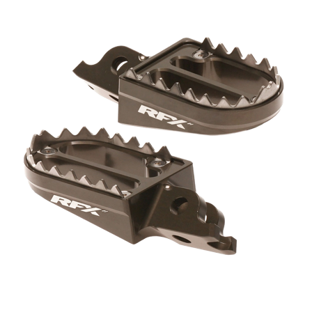 RFX Pro Shark Teeth Foot Pegs - Honda CRF 450R 2002-2026