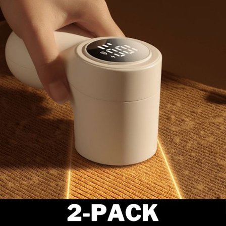 Noppborttagare med LED Display - Lint Remover